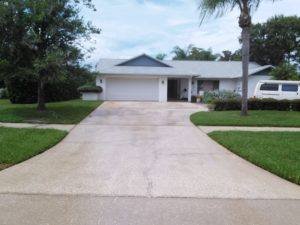 driveway pressure cleaning in tarpon springs, after