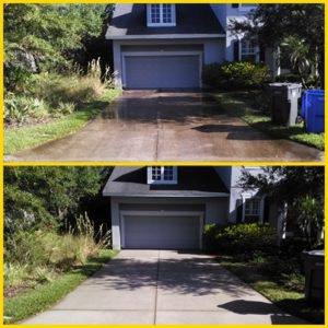 driveway pressure washing westchase driveway cleaning