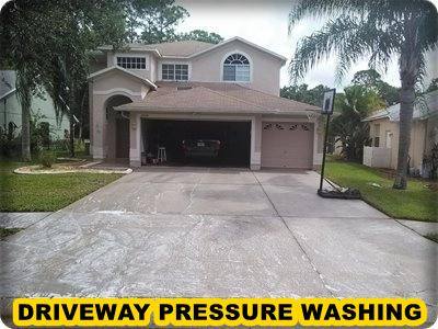 driveway pressure washing palm harbor
